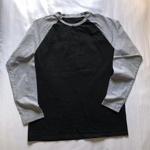 Black Baseball Tee